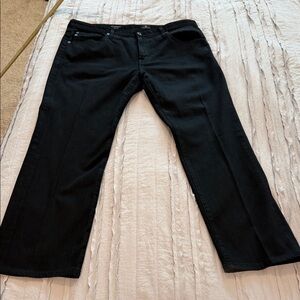 Ag Adriano Goldschmied Black Straight Men's Jeans 36X34